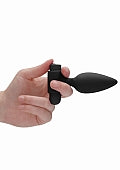 Ouch! Silicone USB-Rechargeable Anal Set Black