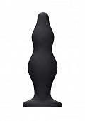 Ouch! Bubble Butt Plug Black