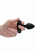 Ouch! Silicone USB-Rechargeable Anal Set Black