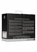 Ouch! Rippled Butt Plug Set Black
