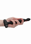 Ouch! Silicone USB-Rechargeable Anal Set Black
