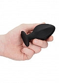 Ouch! Diamond Shape Butt Plug Set Black