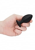 Ouch! Diamond Shape Butt Plug Set Black