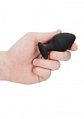 Ouch! Swirled Butt Plug Set Black