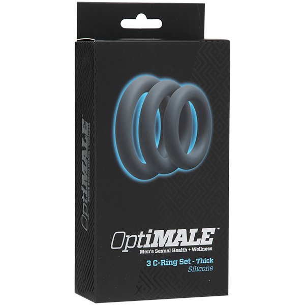 OptiMALE™ – 3 C-Ring Set – Thick Slate