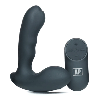 Alpha-Pro™ 7X P-Milker Silicone Prostate Stimulator With Milking Bead