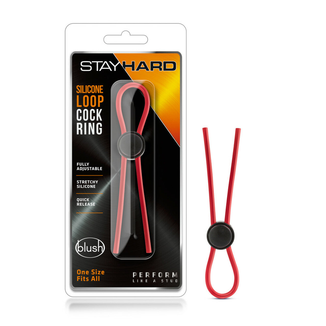 Stay Hard - Silicone Loop Cock Ring